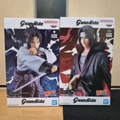 NARUTO 疾風伝 Grandista うちはサスケ.イタチフィギュア