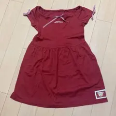 キッズピンクハウスワンピースMサイズ（110）のサムネイル