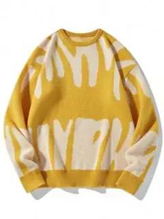 Manfinity EMRG メンズ レディース セーター イエロー