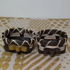 エコ　クラフト　バンド　テープ　小物　入れ　カゴ