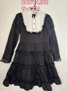 ロリータ ひざ丈ワンピース