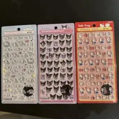 ミ*子様 ボンボンドロップシール ミニ 3点セット シナモン・赤キティ・シナモン