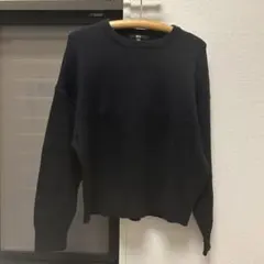 スムースコットンクルーネックセーター XL