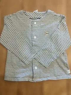 【美品】Cottoli ボーダー 長袖カットソー