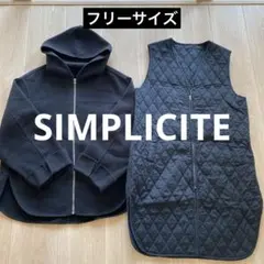 【SIMPLICITE】アウター　２点セット　レディース　フリーサイズ