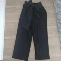 最終値下げ　フレイアイディー　リボンツータックパンツ