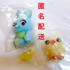 ピクサー フラッフィーパフィー トイストーリー4 ダッキー＆バニー フィギュア