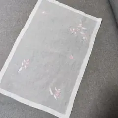 刺繍　レースマット　テーブルマット　ドイリー　敷物