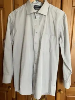 CHRISTIAN ORANI スーパイージーアイロン グレーシャツ　LL