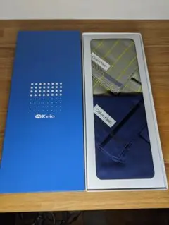 【新品未使用】カルバンクライン ハンカチ ２枚 箱入 Calvin Klein