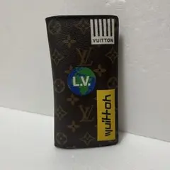 ルイヴィトン　モノグラム　ロゴストーリー　ブラザ　長財布　M67823