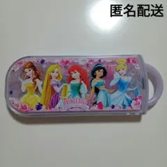 ディズニープリンセス　子供用箸箱3点セット　(箸/スプーン/フォーク)