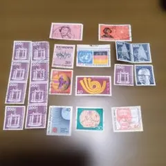 ドイツ 使用済切手 16枚セット