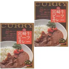 ご当地カレー 宮崎牛ビーフカレー 200g×2食セットのサムネイル