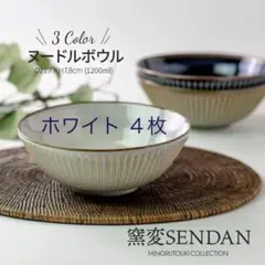 みのる陶器　窯変SENDAN 215ヌードルボウル（φ21.7×H7.8cm）