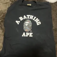 A BATHING APE カモフラージュ Tシャツ Lサイズ