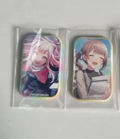 プロセカ鳳えむ　望月穂波のスクエア缶バッチ セット