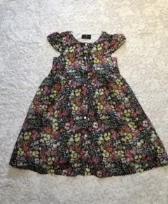 Bebe DEVERUM 花柄 半袖ワンピース