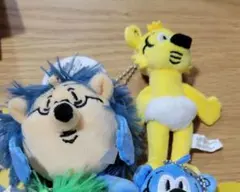 KUSOMEGANE クソメガネ（黄）　ハリネズミ　　2点セット