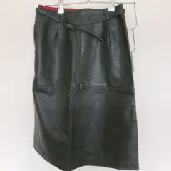 PS Paul Smith Women ダークグリーン タイトスカートサイズ38
