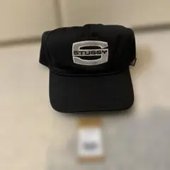 MD STUSSY LARGE S CAP ステューシー　キャップ　ブラック