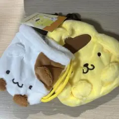ポムポムプリン 大好きなお友だちといっしょ 巾着セット