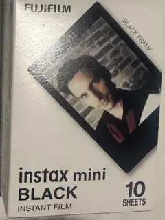 富士フイルム intax mini チェキ インスタントフィルムブラック 10枚