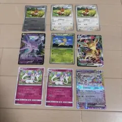 ポケモンカード　イーブイ　ミラー　エーフィ　リーフィア　ニンフィアのサムネイル