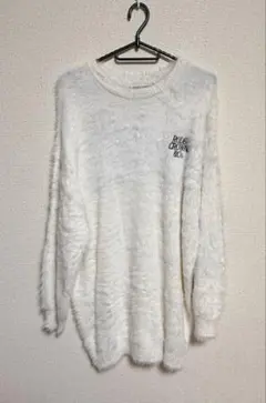 RODEO CROWNS シャギーロゴニットワンピース