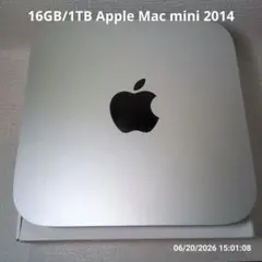 16GB/1TB 애플 맥 미니 2014 퓨전 드라이브