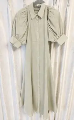MERCURYDUO ミントグリーン バックオープン ワンピース 美品