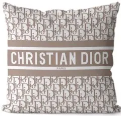 CHRISTIAN DIOR クッションカバー ブラウン系 - メルカリ