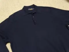 希少　８０ｓ　ブルックスブラザーズ　コットンニット　ＵＳＡ製　ニットポロ　襟付き