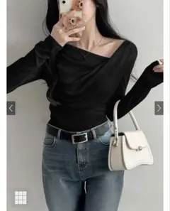 GRL カシュクールトップス