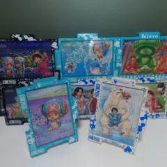 【ご当地】ONE PIECE ジグソーパズル＋フレーム　8セット