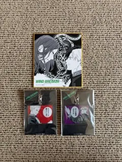 WIND BREAKER アクリルキーホルダー 2個セット　色紙付き