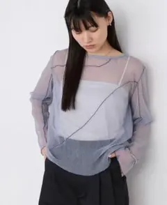 forksy. 2WAY ニュアンスメローシアートップスのサムネイル