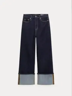 ZARA デニムパンツ ハイウエスト
