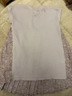 アプレレクール プリーツスカート 半袖ワンピース