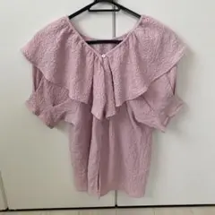 one after another NICE CLAUP 半袖ブラウスのサムネイル