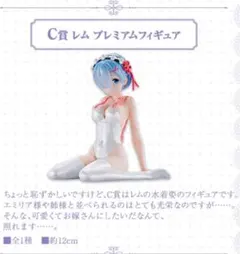 リゼロ　レム　一番くじ　プレミアム　フィギュア
