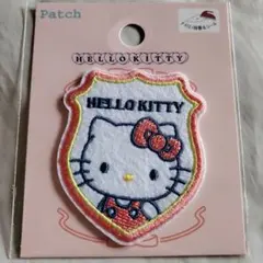 サンリオ エンブレムワッペン ハローキティ アップリケ キティちゃん セリア
