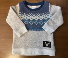 ミキハウストレード　PiCNiC 裏起毛トレーナー　90cm