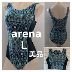 美品★大人綺麗arena★ワンピース水着 フィットネス水着　競泳