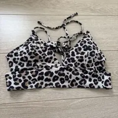 レオパード柄 ビキニトップ レイヤード　SHEIN