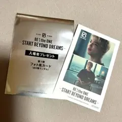 BE:FIRST 映画 入場特典 フォト風カード SHUNTO シュント