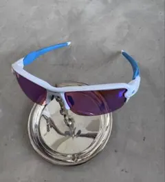 Oakley FLAK 2.0 サングラス ホワイト/ブルー