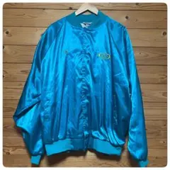 【USA製】WearGuard ナイロンスタジャン XXL ターコイズブルー