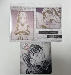 鬼滅の刃　ダイニング　お楽しみくじ　ポストカード　コースター　栗花落カナヲ