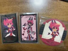 ハズビンホテル アニメイトカフェ 箔押し カード コースター